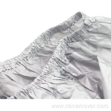 Silver UV-proof water resistant foldable pvc car cover